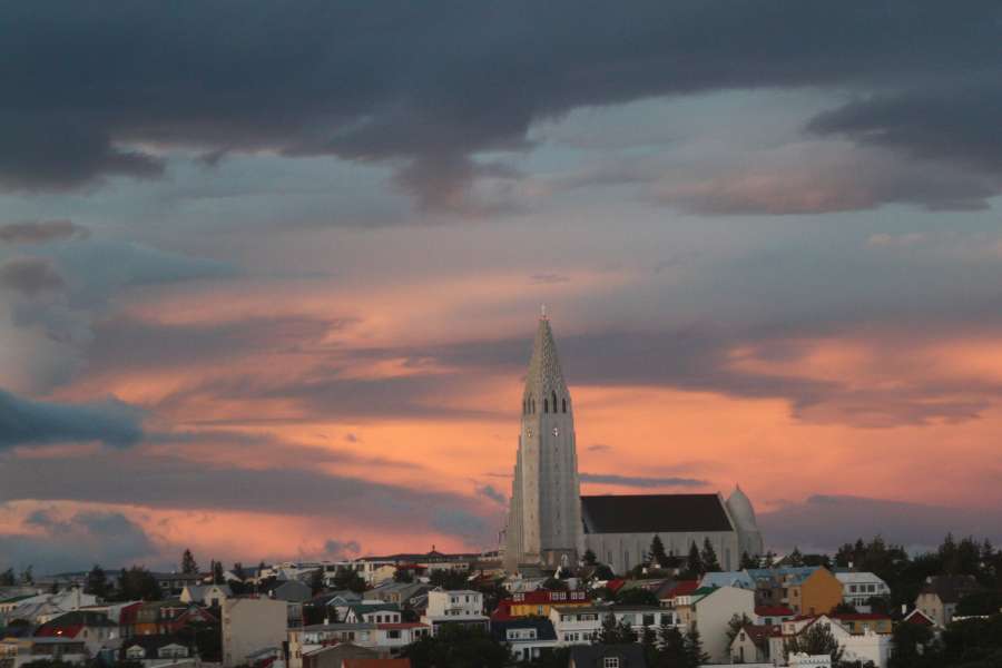 Mitternacht in Reykjavìk