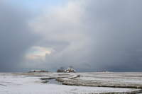 Hallig Hooge im Schnee I